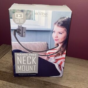 Vibe Lazy Neck Phone Holder, Hands-Free Universal Cell Phone Mount for Bed/Table